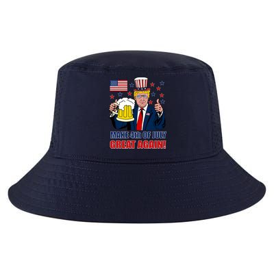 Make 4th Of July Great Again Cool Comfort Performance Bucket Hat