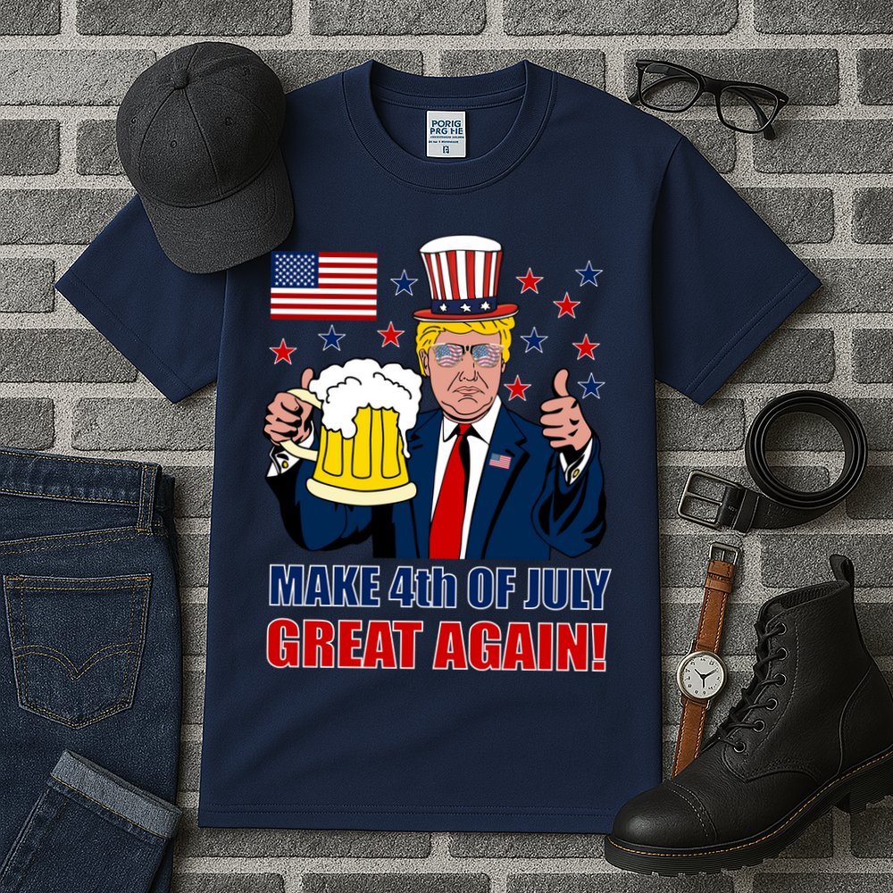 Make 4th Of July Great Again Tall T-Shirt