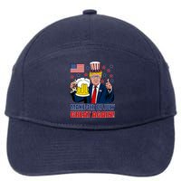 Make 4th Of July Great Again 7-Panel Snapback Hat