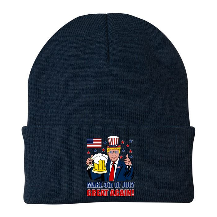 Make 4th Of July Great Again Knit Cap Winter Beanie