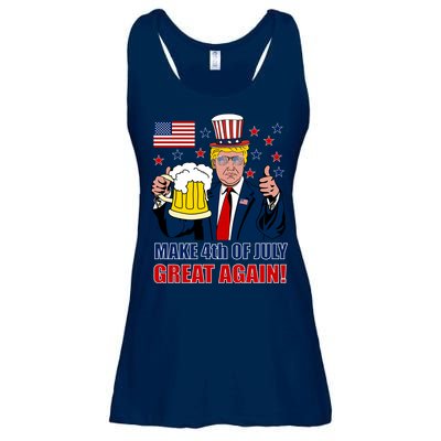 Make 4th Of July Great Again Ladies Essential Flowy Tank