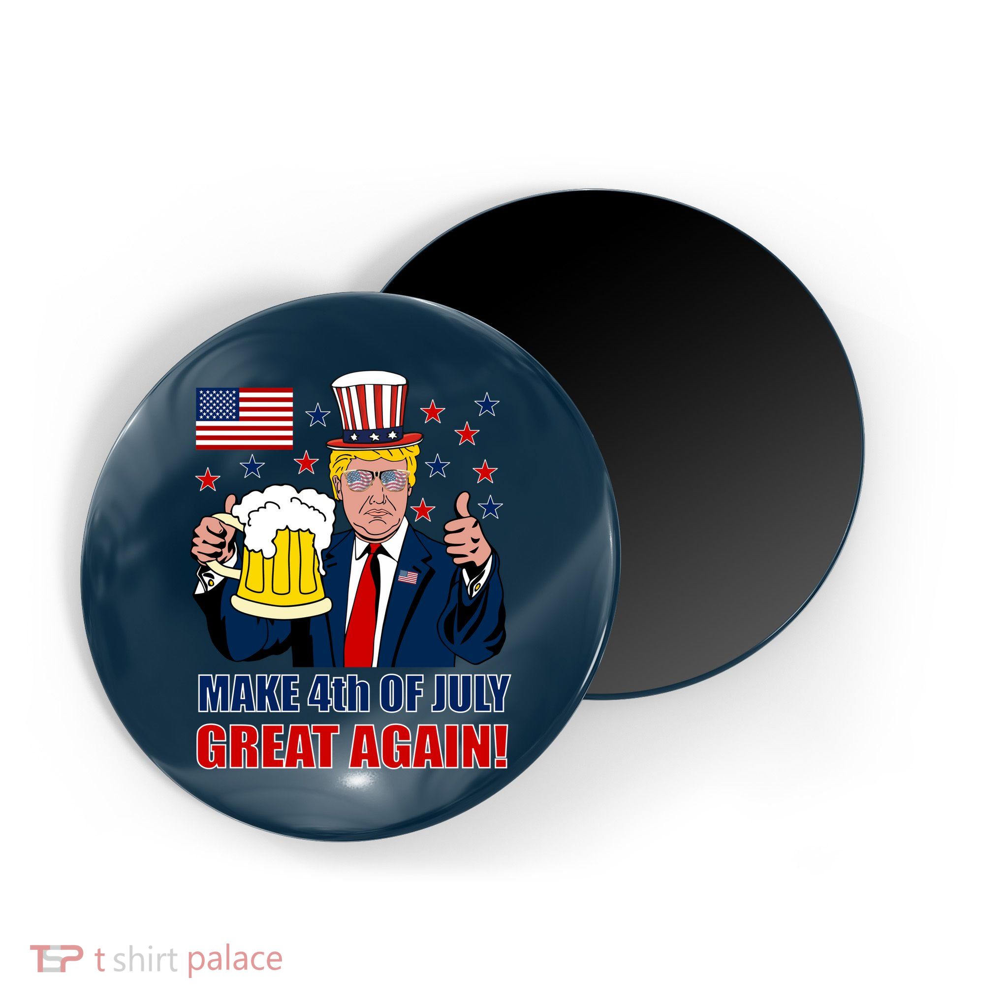 Make 4th Of July Great Again Magnet