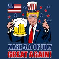 Make 4th Of July Great Again Poster