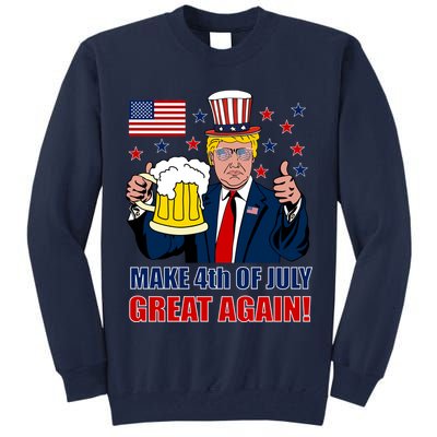 Make 4th Of July Great Again Tall Sweatshirt
