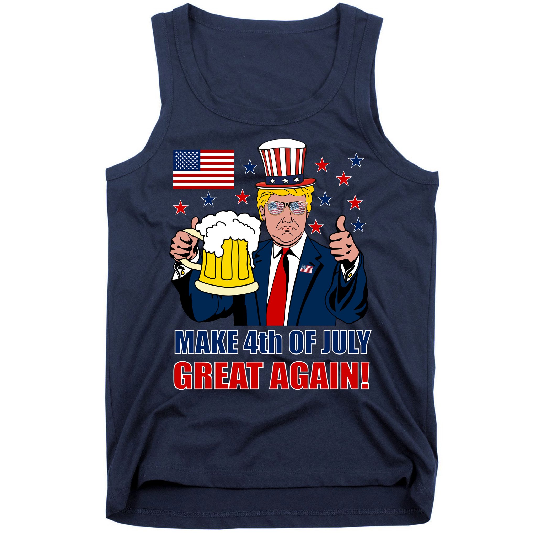 Make 4th Of July Great Again Tank Top