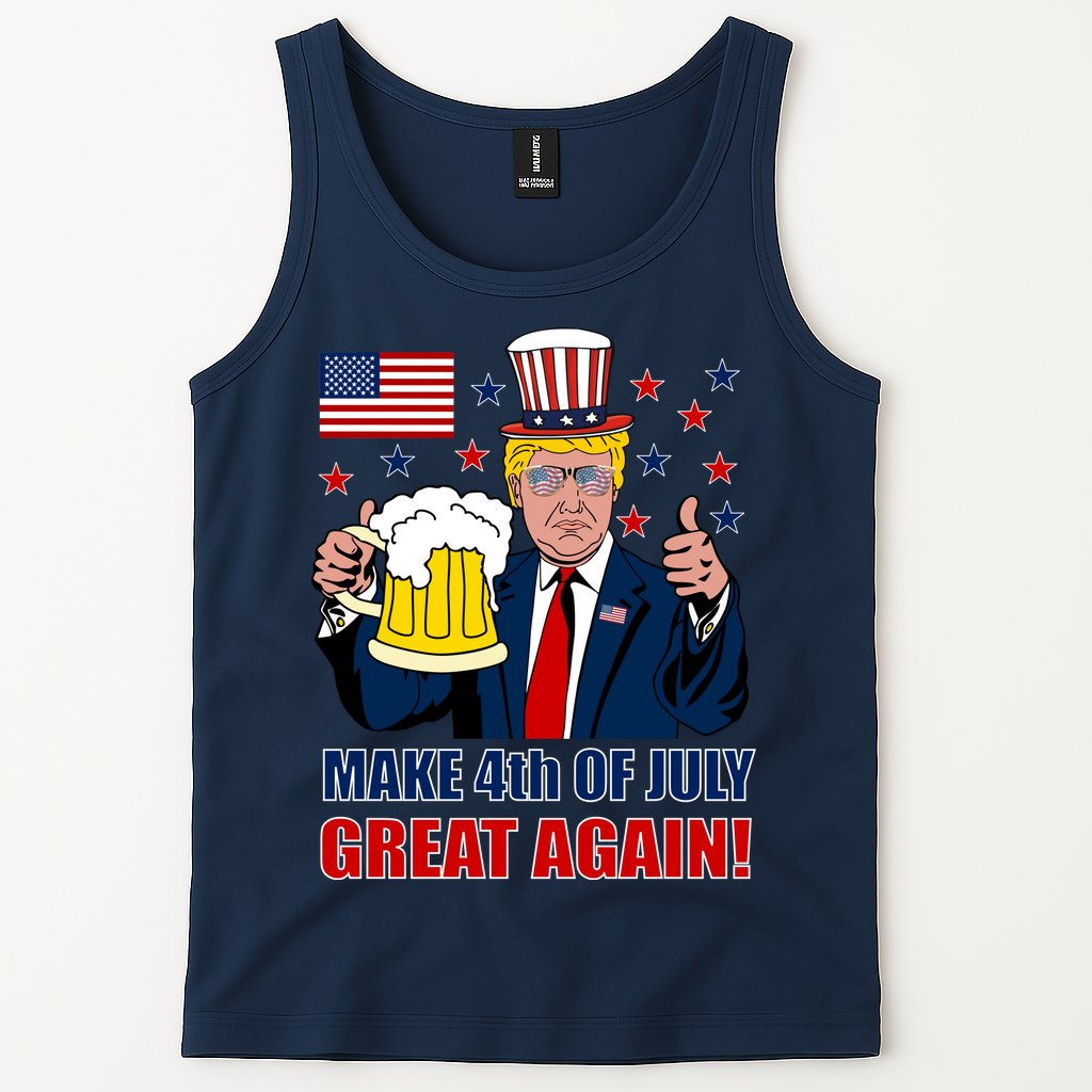 Make 4th Of July Great Again Tank Top