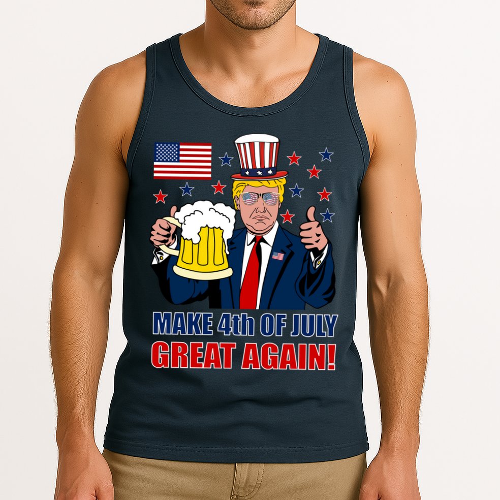 Make 4th Of July Great Again Tank Top
