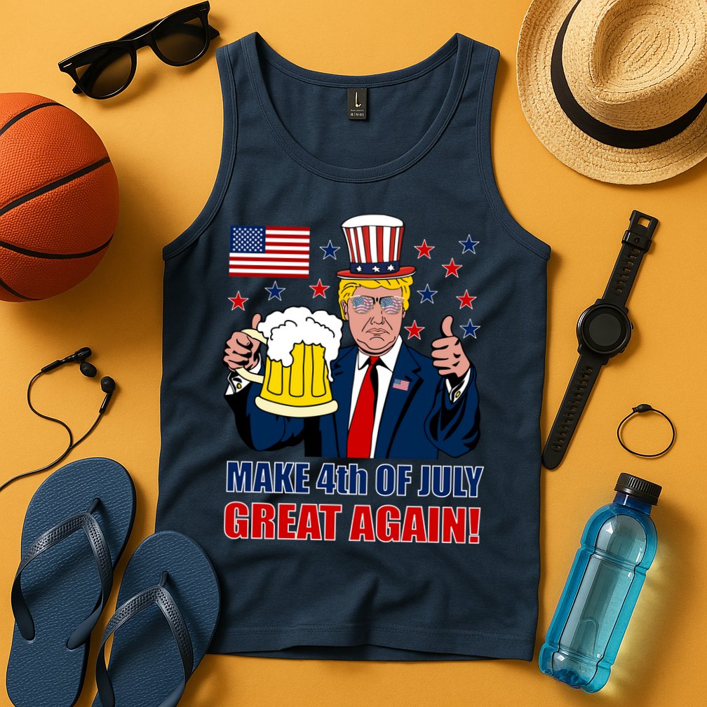Make 4th Of July Great Again Tank Top