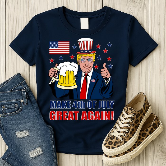 Make 4th Of July Great Again Womens T-Shirt