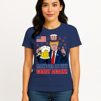 Make 4th Of July Great Again Womens T-Shirt