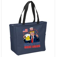 Make 4th Of July Great Again Zip Tote Bag