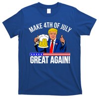 Make 4th of July Great Again! Donald Trump Beer USA T-Shirt