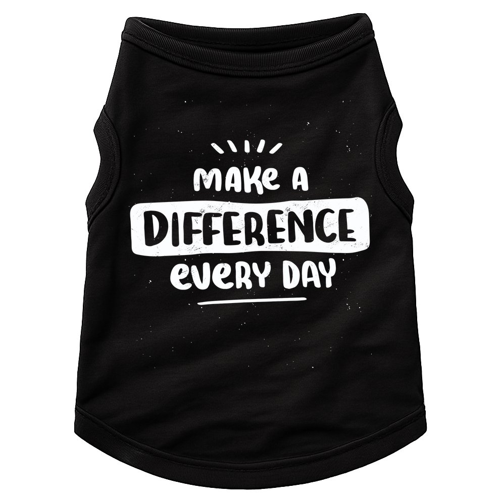 Make A Difference  Doggie Tank