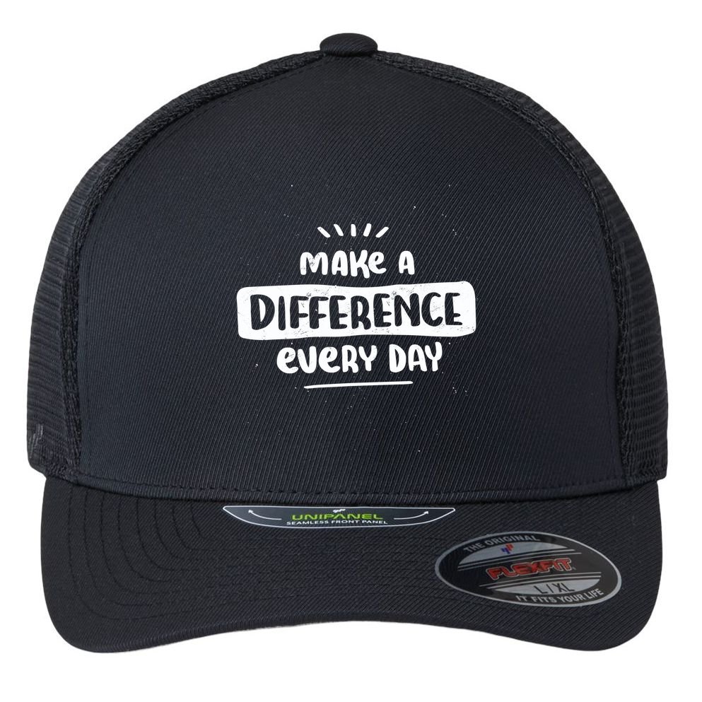 Make A Difference  Flexfit Unipanel Trucker Cap
