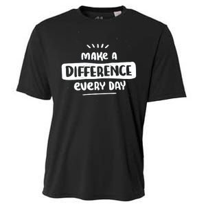 Make A Difference  Cooling Performance Crew T-Shirt