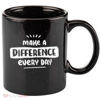 Make A Difference  11oz C Handle Ceramic Mug