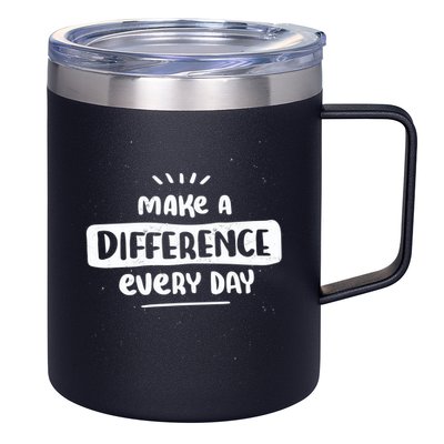 Make A Difference  12oz Stainless Steel Coffee Mug