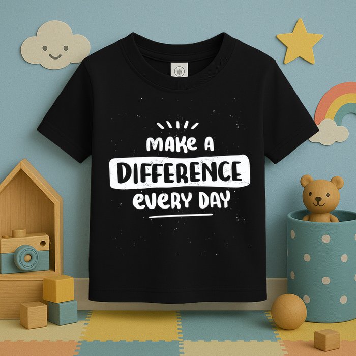 Make A Difference  Toddler T-Shirt