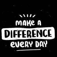 Make A Difference  Cropped Pullover Crew
