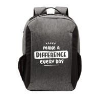 Make A Difference  Vector Backpack