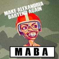 Make Alexandria Bartend Again Legacy Tie Dye Trucker Hat