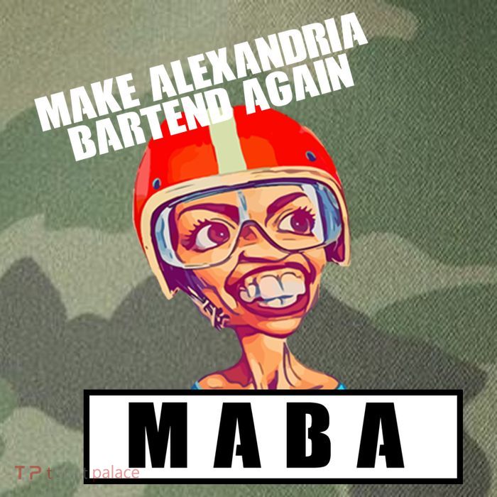 Make Alexandria Bartend Again Legacy Tie Dye Trucker Hat