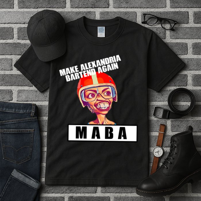 Make Alexandria Bartend Again Tall T-Shirt