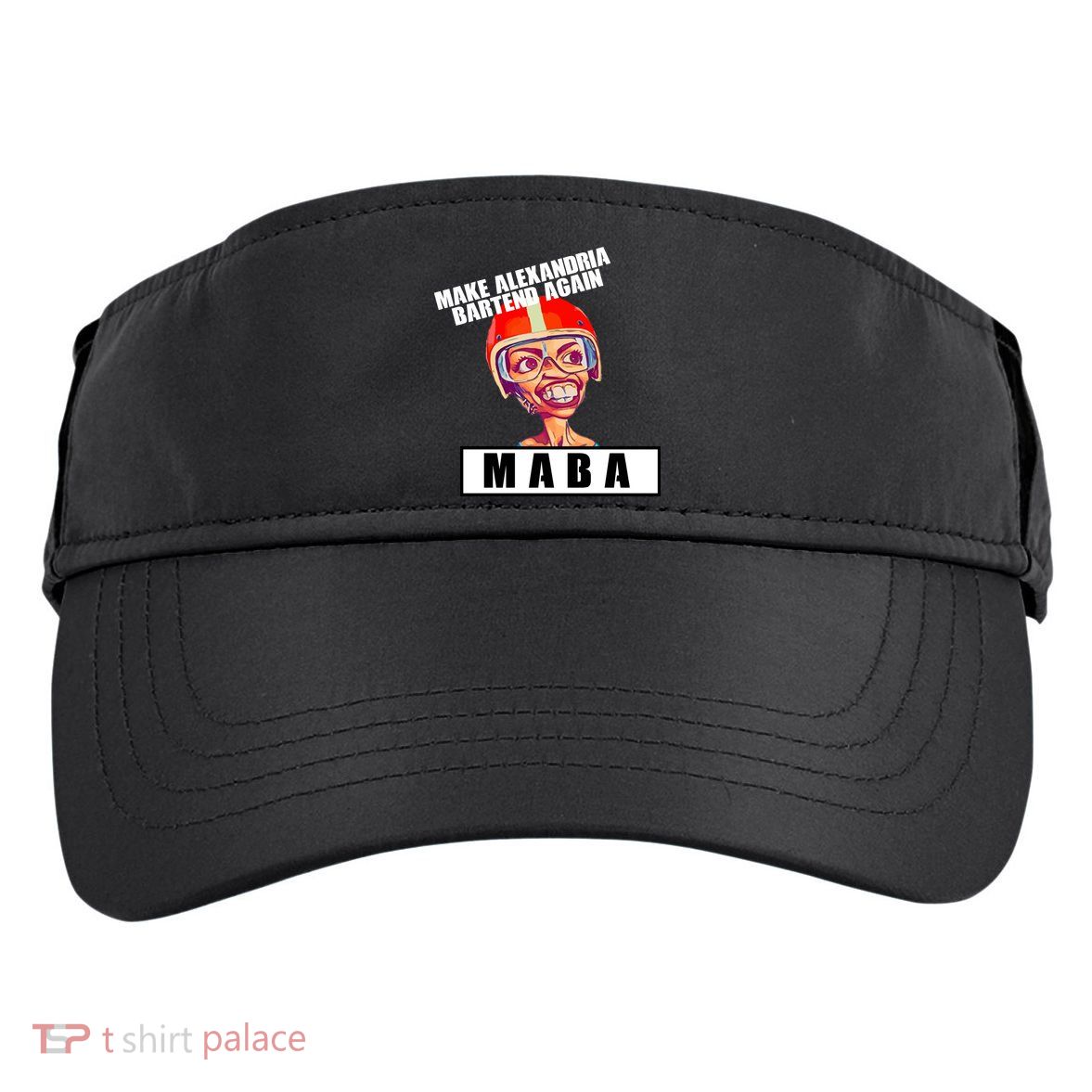 Make Alexandria Bartend Again Adult Drive Performance Visor