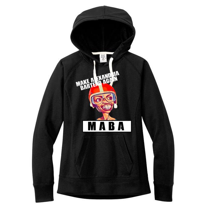 Make Alexandria Bartend Again Women's Fleece Hoodie