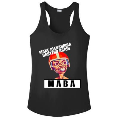 Make Alexandria Bartend Again Ladies PosiCharge Competitor Racerback Tank