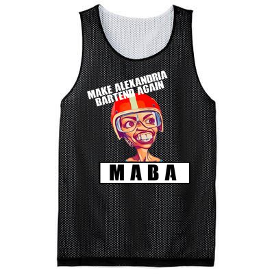 Make Alexandria Bartend Again Mesh Reversible Basketball Jersey Tank