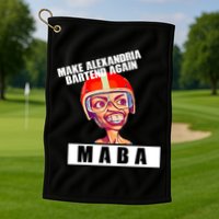 Make Alexandria Bartend Again Golf Towel