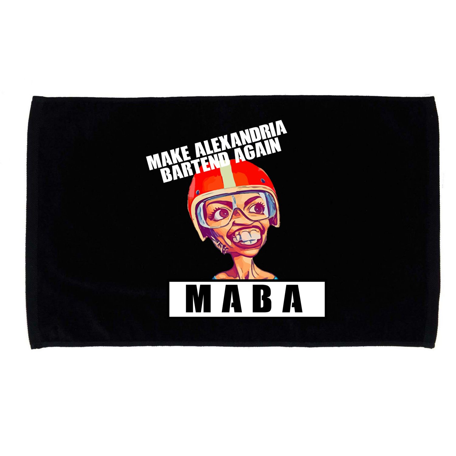 Make Alexandria Bartend Again Microfiber Hand Towel