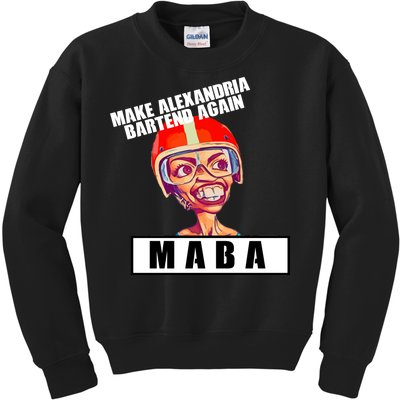 Make Alexandria Bartend Again Kids Sweatshirt