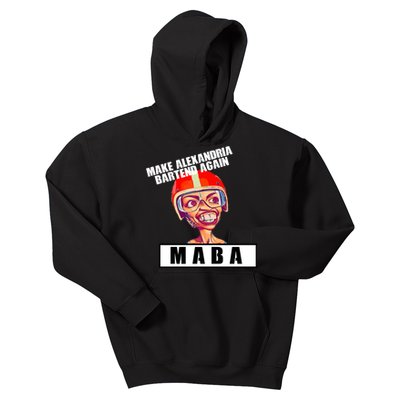 Make Alexandria Bartend Again Kids Hoodie