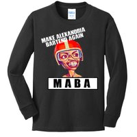 Make Alexandria Bartend Again Kids Long Sleeve Shirt