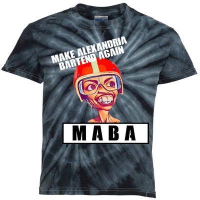 Make Alexandria Bartend Again Kids Tie-Dye T-Shirt