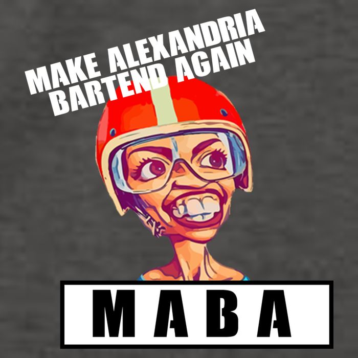 Make Alexandria Bartend Again Vector Backpack