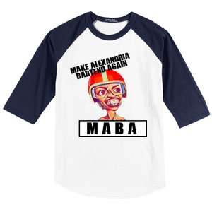 Make Alexandria Bartend Again Baseball Sleeve Shirt