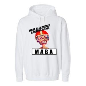 Make Alexandria Bartend Again Garment-Dyed Fleece Hoodie