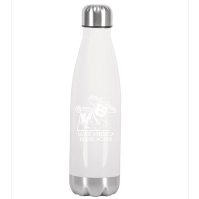 Make America Drink Again Donald Trump Cinco De Mayo Stainless Steel Insulated Water Bottle