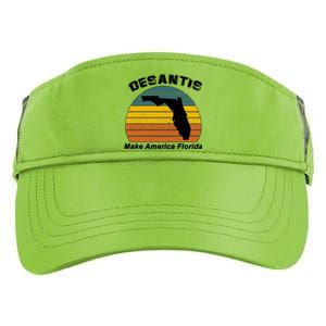 Make America Florida DeSantis 2024 Election Adult Drive Performance Visor