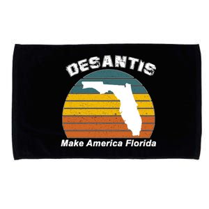 Make America Florida DeSantis 2024 Election Microfiber Hand Towel