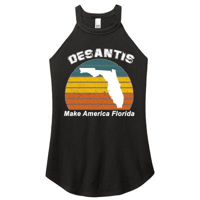 Make America Florida DeSantis 2024 Election Women's Perfect Tri Rocker Tank