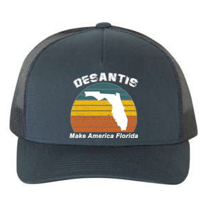 Make America Florida DeSantis 2024 Election Yupoong Adult 5-Panel Trucker Hat