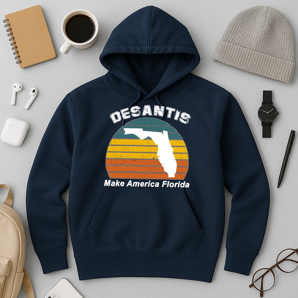Make America Florida DeSantis 2024 Election Hoodie