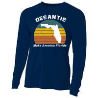 Make America Florida DeSantis 2024 Election Cooling Performance Long Sleeve Crew