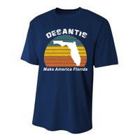 Make America Florida DeSantis 2024 Election Performance Sprint T-Shirt