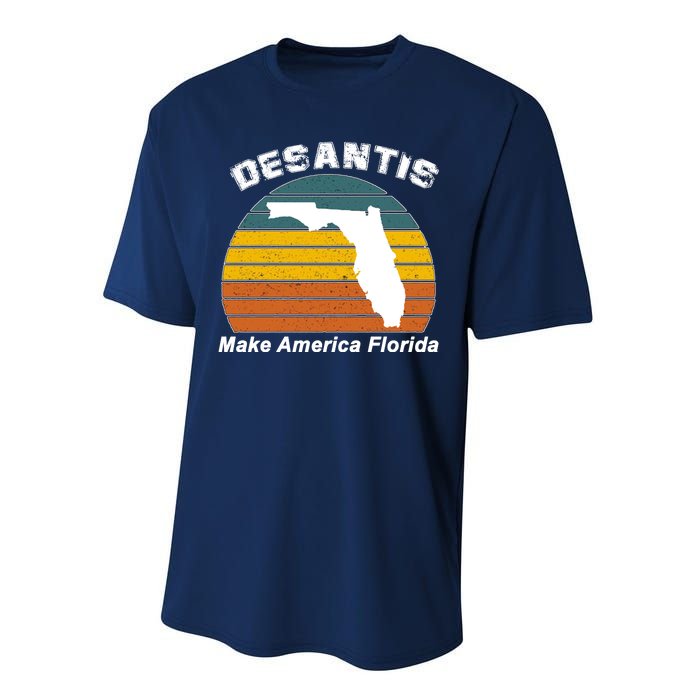 Make America Florida DeSantis 2024 Election Performance Sprint T-Shirt