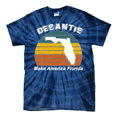 Make America Florida DeSantis 2024 Election Tie-Dye T-Shirt